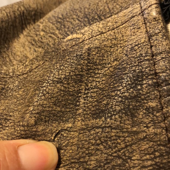 MensL real leather vest - Picture 14 of 15